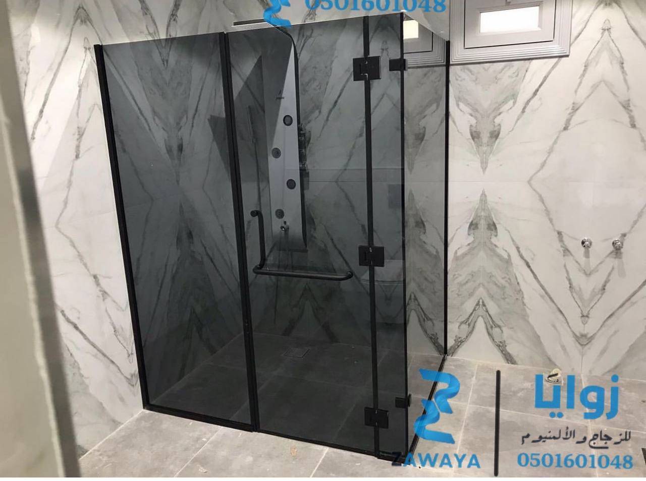زجاج سيكوريت جدة كباين شاور قزاز