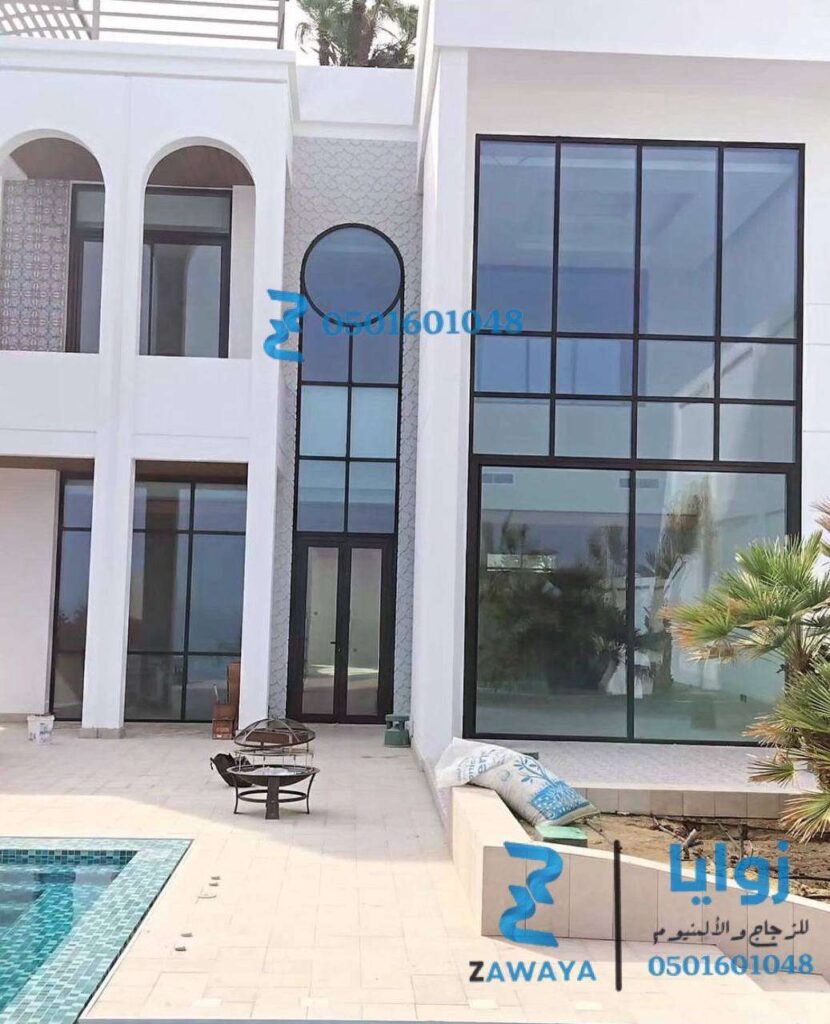 محل زجاج ومرايا الرياض واجهات زجاجية بأفضل التصاميم المودرن الحديثة